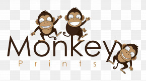 Monkey Logo - Monkey Prints Logo PNG