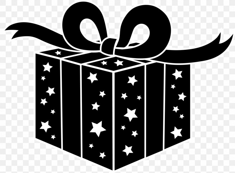Christmas Gift Clip Art, PNG, 1600x1182px, Gift, Black And White, Box, Christmas, Christmas Gift Download Free