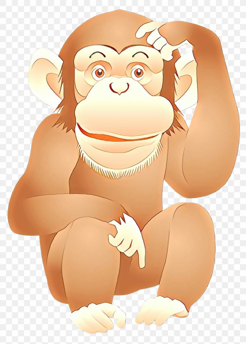 Cartoon Animated Cartoon Clip Art Old World Monkey Common Chimpanzee, PNG, 1199x1677px, Cartoon, Animated Cartoon, Animation, Common Chimpanzee, Fawn Download Free
