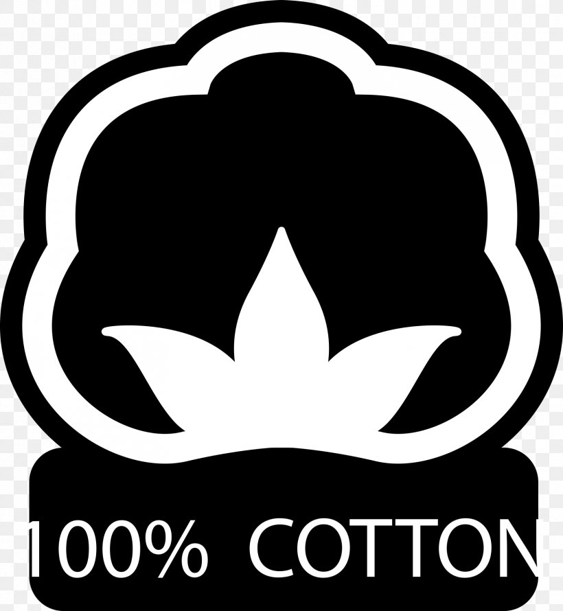 Clip Art Cotton Logo, PNG, 1710x1857px, Cotton, Artwork, Black, Black ...