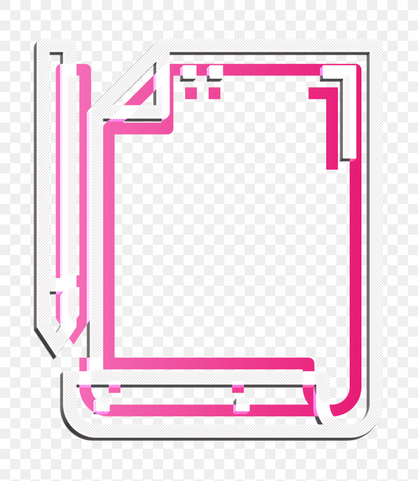 Paper Icon Cartoonist Icon Sheet Icon, PNG, 1138x1310px, Paper Icon, Cartoonist Icon, Line, Magenta, Pink Download Free