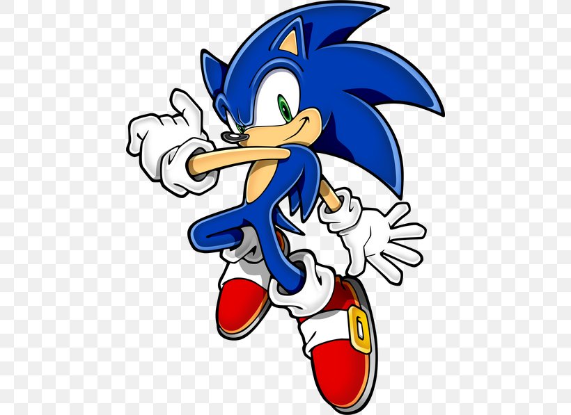 Sonic The Hedgehog Sonic & Sega All-Stars Racing Video Games Sonic Adventure 2, PNG, 458x597px, Sonic The Hedgehog, Art, Cartoon, Fiction, Fictional Character Download Free