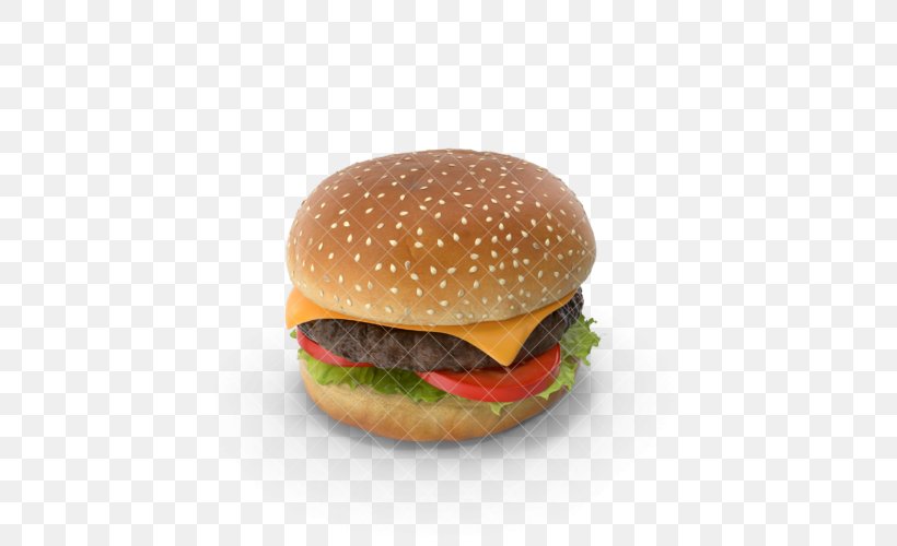 Cheeseburger Slider Whopper Breakfast Sandwich Buffalo Burger, PNG, 500x500px, Cheeseburger, American Food, Breakfast Sandwich, Buffalo Burger, Bun Download Free