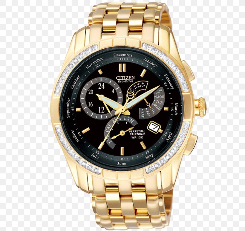 CITIZEN Men's Eco-Drive Perpetual Calendar Chronograph Citizen Holdings Watch Jewellery, PNG, 606x774px, Ecodrive, Brand, Citizen Holdings, Diamond, Fashion Download Free