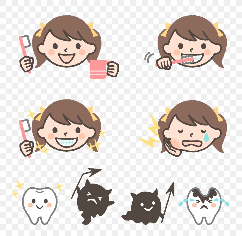 Tooth Brushing Clip Art, PNG, 800x800px, Watercolor, Cartoon, Flower, Frame, Heart Download Free