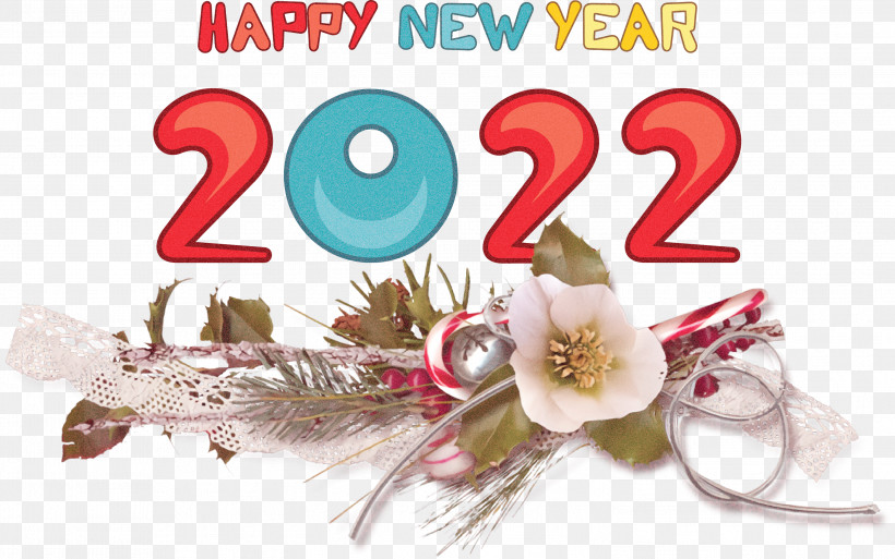 2022 Happy New Year 2022 New Year 2022, PNG, 2999x1877px, Christmas Day, Birthday, Cartoon, Christmas Lights, Flower Download Free