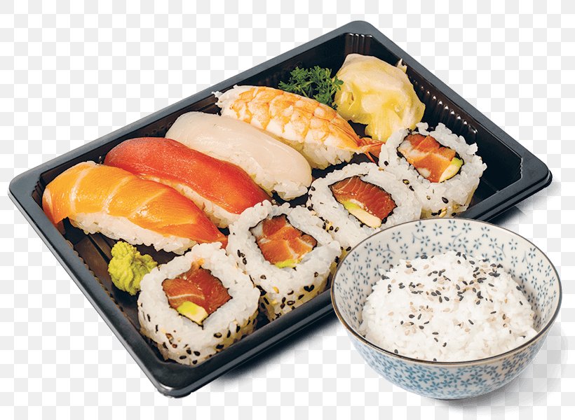 California Roll Bento Gimbap Sashimi Sushi, PNG, 800x600px, California Roll, Asian Food, Bento, Comfort Food, Cuisine Download Free