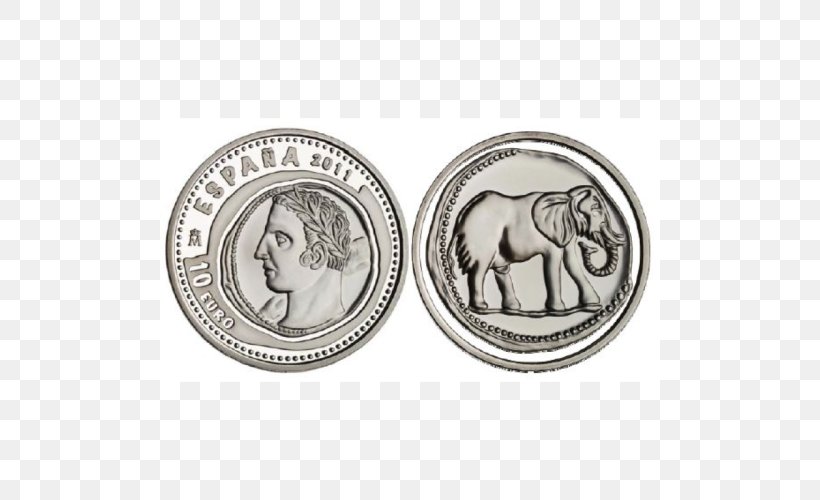 Commemorative Coin Numismatics Euro Coins Silver, PNG, 500x500px, Coin, Body Jewelry, Commemorative Coin, Cufflink, Currency Download Free