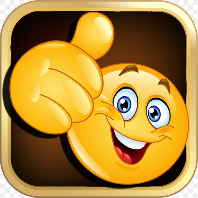 Emoticon Smiley Emoji Thumb Signal Clip Art, PNG, 1024x1024px, Emoticon