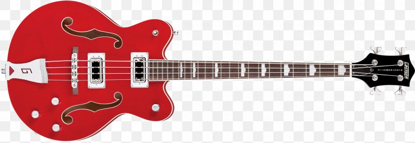 Gretsch Fender Precision Bass Bass Guitar Musical Instruments, PNG, 2400x830px, Watercolor, Cartoon, Flower, Frame, Heart Download Free