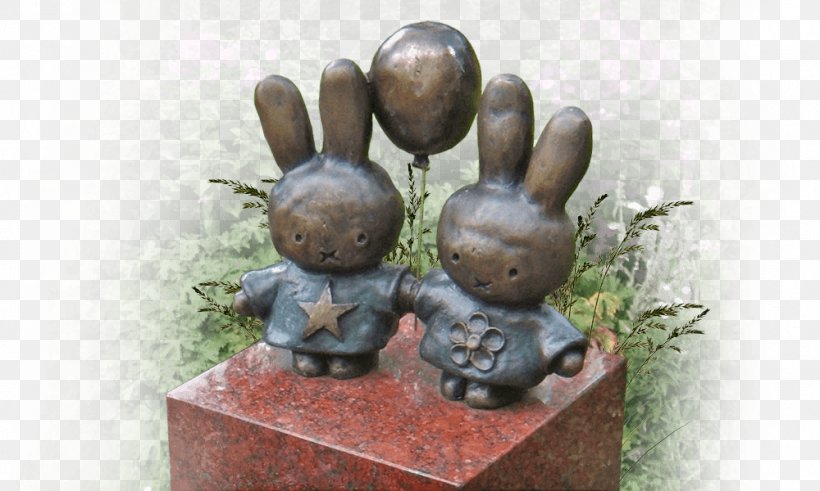 Monument Bronze Sculpture Miffy Decoratie, PNG, 1000x600px, Monument, Bronze, Column, Decoratie, Figurine Download Free