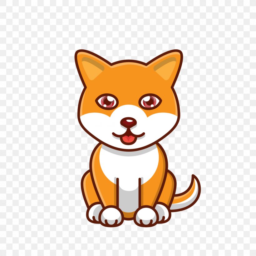 Puppy Kitten Dog Breed Whiskers, PNG, 1000x1000px, Puppy, Blockchain Game, Carnivoran, Cartoon, Cat Download Free
