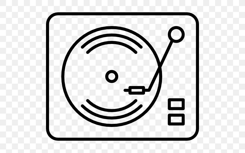 Record Player, PNG, 512x512px, Phonograph, Area, Audio, Black, Black And White Download Free