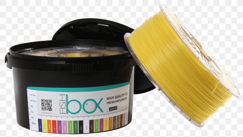 3D Printing Filament Yellow Acrylonitrile Butadiene Styrene Color, PNG, 3000x1695px, 3d Printing, 3d Printing Filament, Acrylonitrile Butadiene Styrene, Color, Computer Hardware Download Free