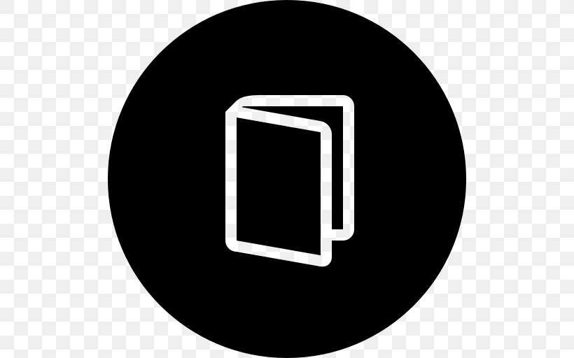 Book Symbol, PNG, 512x512px, Sms, Black And White, Brand, Button, Logo Download Free