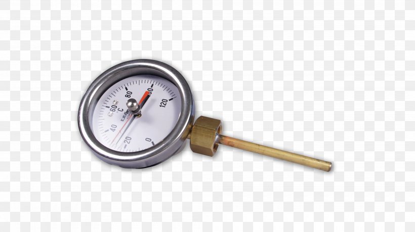 Gauge Bimetallic Strip Thermometer Measuring Instrument, PNG, 4000x2244px, Gauge, Bimetal, Bimetallic Strip, Brass, Calibration Download Free