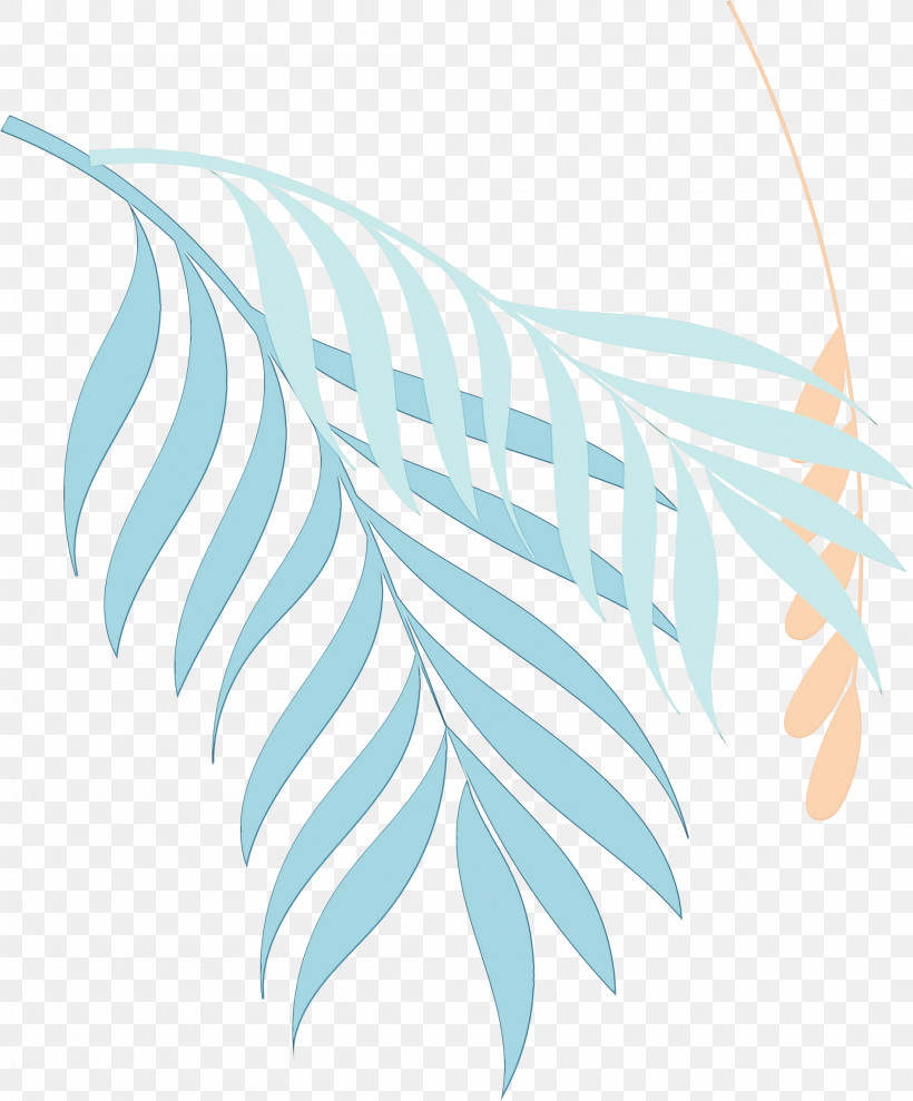 Leaf M-tree Line Pattern Turquoise, PNG, 2201x2655px, Watercolor, Biology, Leaf, Line, Mtree Download Free