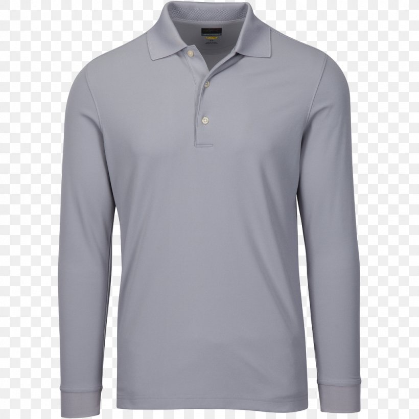 Long-sleeved T-shirt Long-sleeved T-shirt Polo Shirt, PNG, 1024x1024px, Sleeve, Active Shirt, Clothing, Collar, Greg Norman Download Free