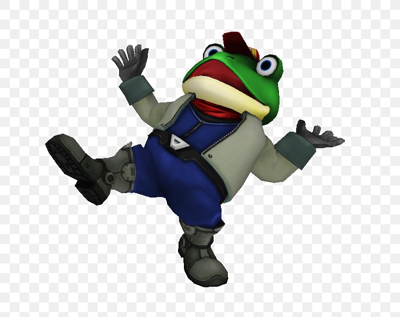 Super Smash Bros. For Nintendo 3DS And Wii U Sonic Lost World Slippy Toad, PNG, 750x650px, Wii U, Action Figure, Amphibian, Fictional Character, Figurine Download Free