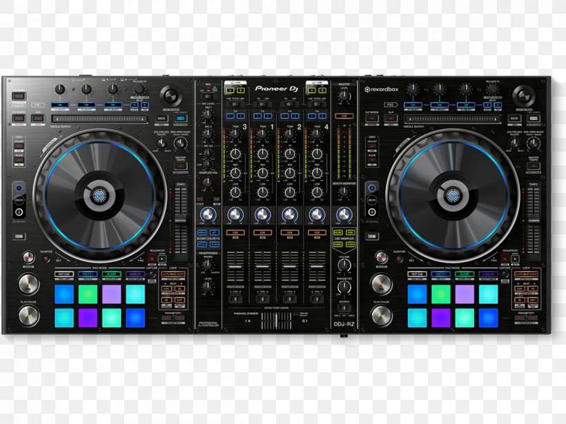 DJ Controller Pioneer DJ Disc Jockey DJ Mixer Pioneer DDJ-RX, PNG, 1200x900px, Dj Controller, Audio, Audio Equipment, Audio Mixers, Audio Receiver Download Free