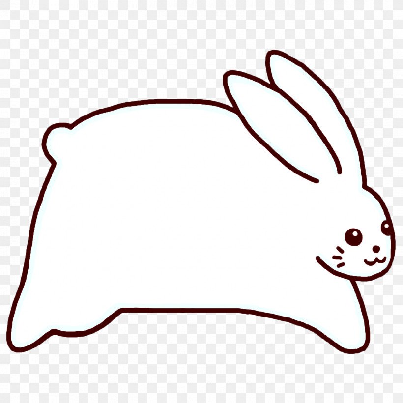 Hare Rabbit European Rabbit Mountain Cottontail Line Art, PNG, 1400x1400px, Animal Frame, Cartoon, Cartoon Frame, Cottontail Rabbit, Drawing Download Free