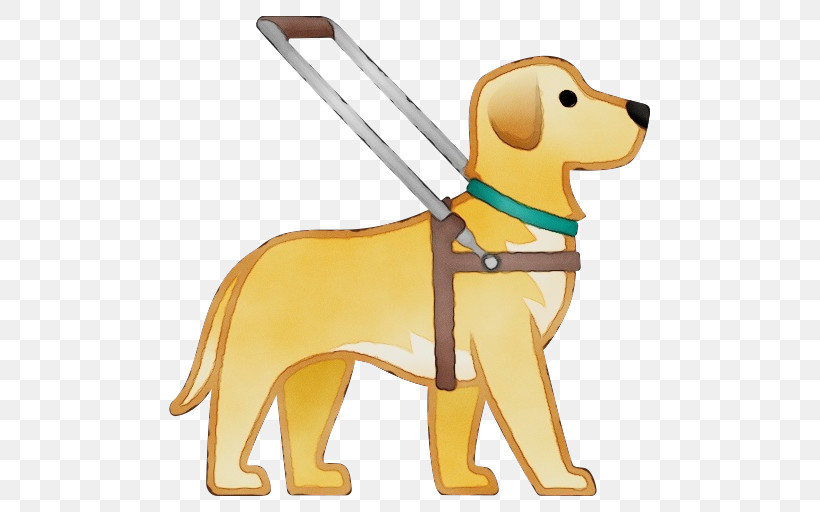 Puppy Retriever Companion Dog Dog Leash, PNG, 512x512px, Watercolor, Breed, Cartoon, Companion Dog, Dog Download Free