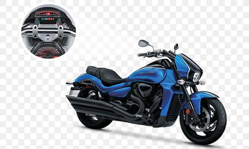 Suzuki Boulevard M109R Motorcycle Suzuki Boulevard M50 Cruiser, PNG, 725x492px, Suzuki, Apex Sports, Automotive Design, Automotive Exhaust, Automotive Exterior Download Free