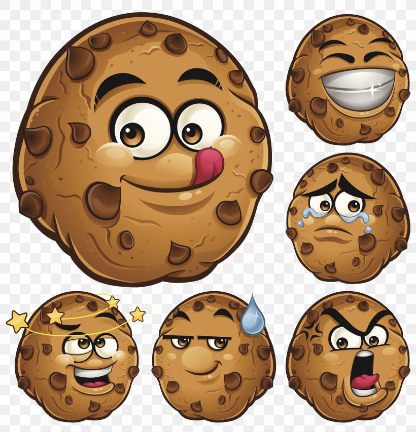 Chocolate Chip Cookie Cupcake Biscuit, PNG, 1831x1905px, Chocolate Chip Cookie, Baking, Biscuit, Cartoon, Chocolate Download Free