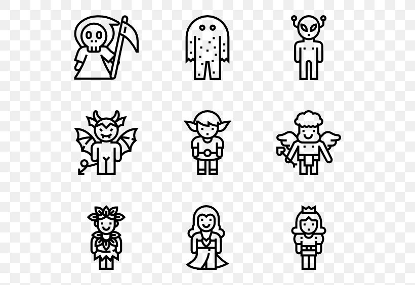 Clip Art, PNG, 600x564px, Fantasy, Area, Art, Black, Black And White Download Free