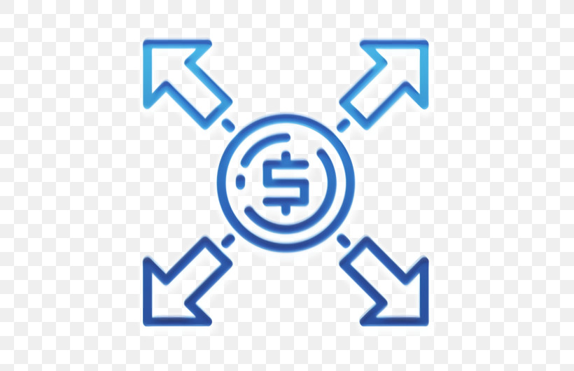 Growth Icon Dollar Icon Money Funding Icon, PNG, 514x530px, Growth Icon, Blue, Dollar Icon, Electric Blue, Line Download Free