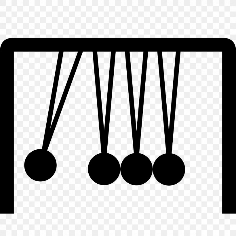 Newton's Laws Of Motion Newton's Cradle Physics Weight, PNG, 1200x1200px, Newton, Acceleration, Black, Black And White, Brand Download Free