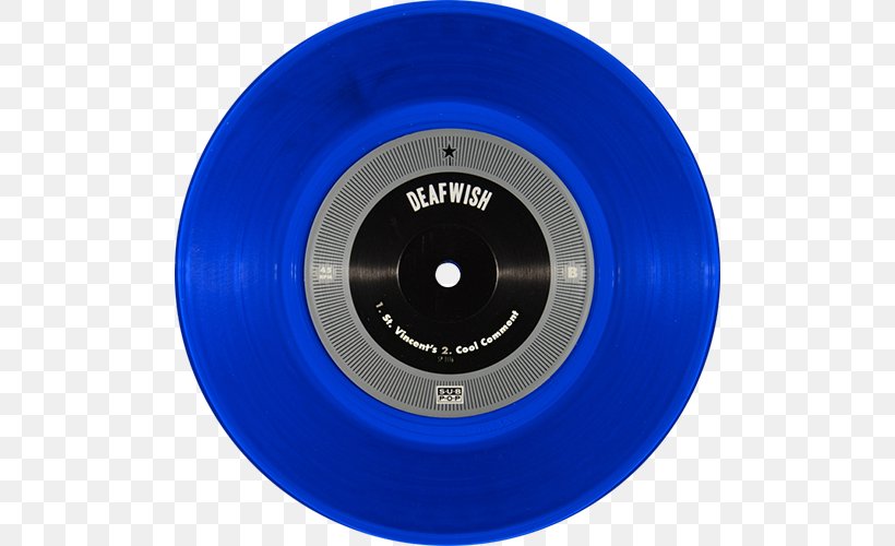 Phonograph Record St. Vincent's + 3 Deaf WisH Man Is The Bastard Single, PNG, 500x500px, Phonograph Record, Blue, Car Subwoofer, Compact Disc, Deaf Wish Download Free