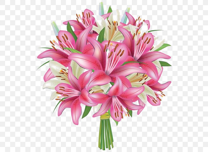Flower Bouquet Lilium Lily 'Stargazer' Clip Art, PNG, 548x600px, Flower Bouquet, Alstroemeriaceae, Cut Flowers, Floral Design, Floristry Download Free