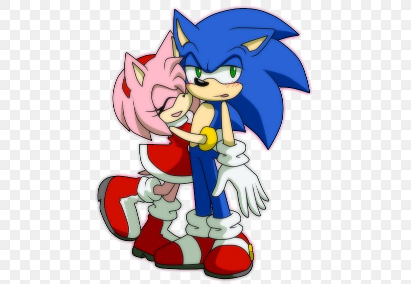 Sonic & Sega All-Stars Racing Amy Rose Sonic The Hedgehog Shadow The Hedgehog, PNG, 450x568px, Watercolor, Cartoon, Flower, Frame, Heart Download Free