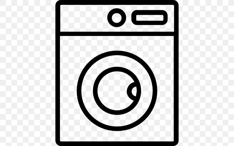 Towel Laundry Symbol Washing Machines, PNG, 512x512px, Towel, Area, Black, Black And White, Cleaning Download Free
