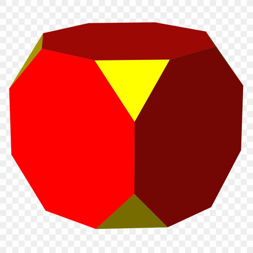 Uniform Polyhedron Cuboctahedron, PNG, 1023x1024px, Uniform Polyhedron, Cuboctahedron, Polyhedron, Red Download Free