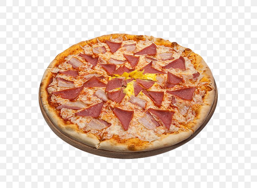 California-style Pizza Sicilian Pizza Bacon Ham, PNG, 600x600px, Californiastyle Pizza, Bacon, Barbecue Sauce, Basil, California Style Pizza Download Free
