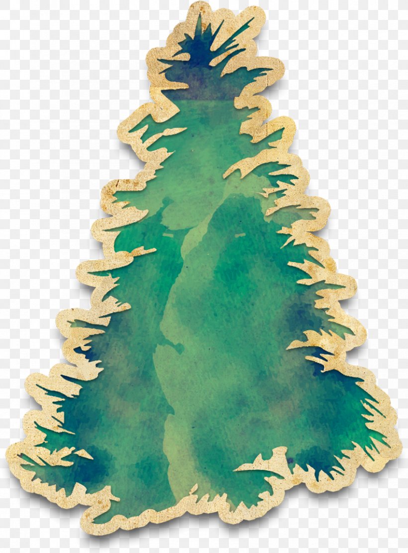Fir Tree Watercolor Painting Birch Twig, PNG, 849x1150px, Fir, Birch, Branch, Christmas Decoration, Christmas Ornament Download Free