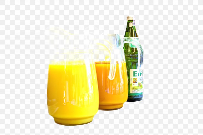 Orange Juice Orange Drink Cocktail Orange Soft Drink, PNG, 3521x2348px, Orange Juice, Apple Juice, Bottle, Citrus, Cocktail Download Free