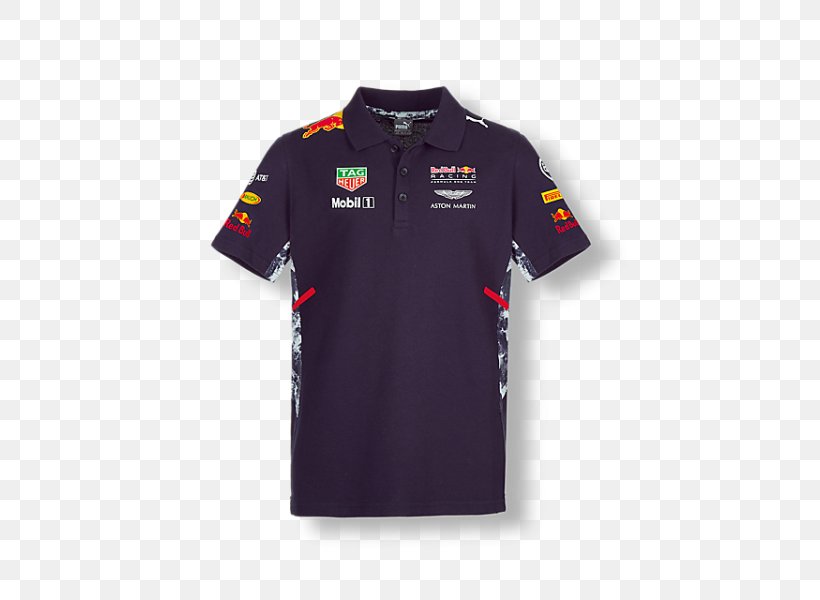 Red Bull Racing T-shirt Formula 1 Polo Shirt, PNG, 600x600px, Red Bull Racing, Active Shirt, Blue, Brand, Clothing Download Free