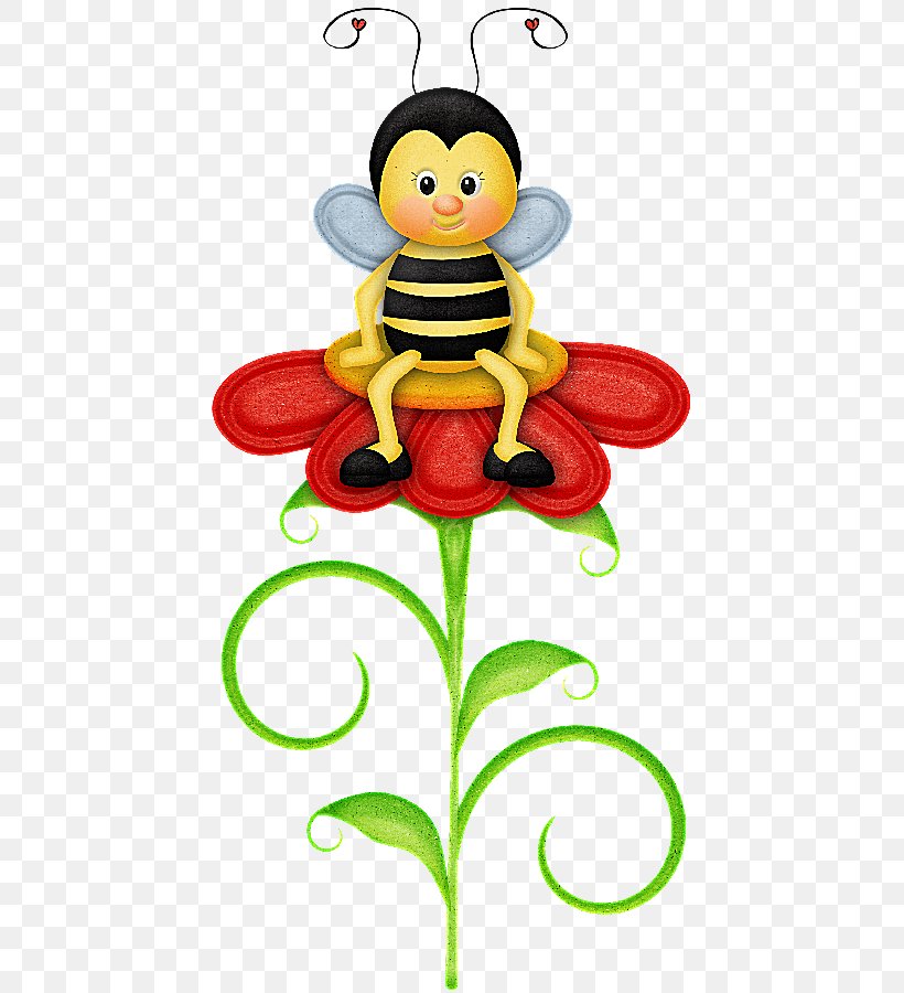 Bee Insect Clip Art, PNG, 445x900px, Bee, Art, Cartoon, Drawing, Fictional Character Download Free