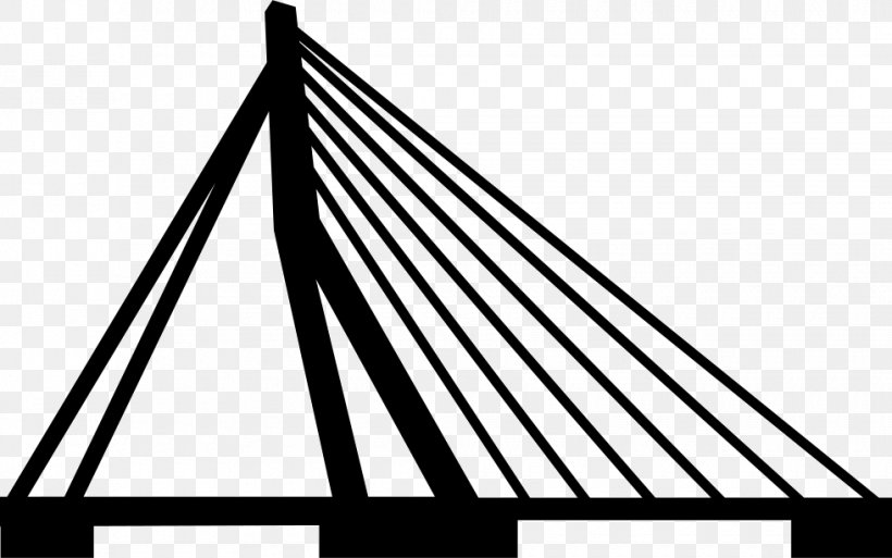 Erasmusbrug Bridge, PNG, 980x614px, Erasmusbrug, Black And White, Bridge, Data, Logo Download Free