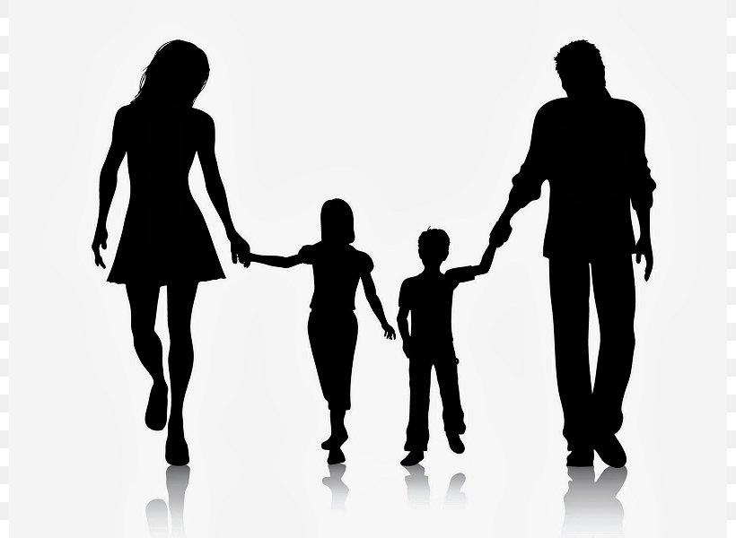 Family Clip Art, PNG, 800x600px, Family, Black And White, Child, Community, Copyright Download Free