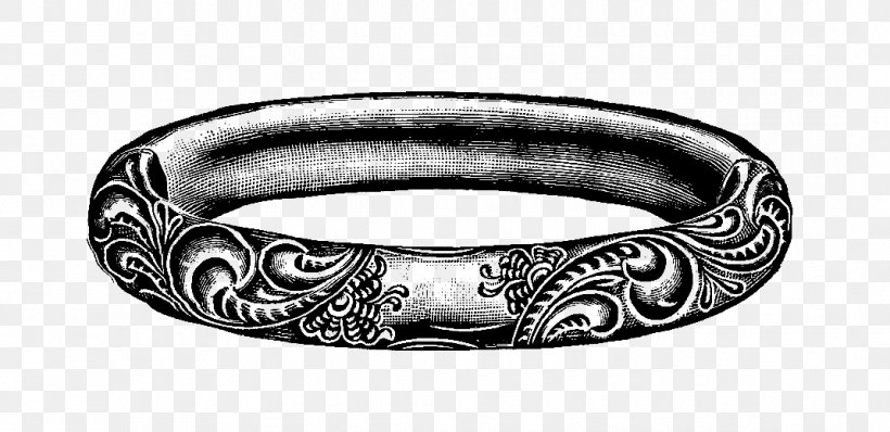 Jewellery Bangle Silver Bracelet Clothing Accessories, PNG, 1070x520px, Jewellery, Bangle, Black And White, Body Jewellery, Body Jewelry Download Free