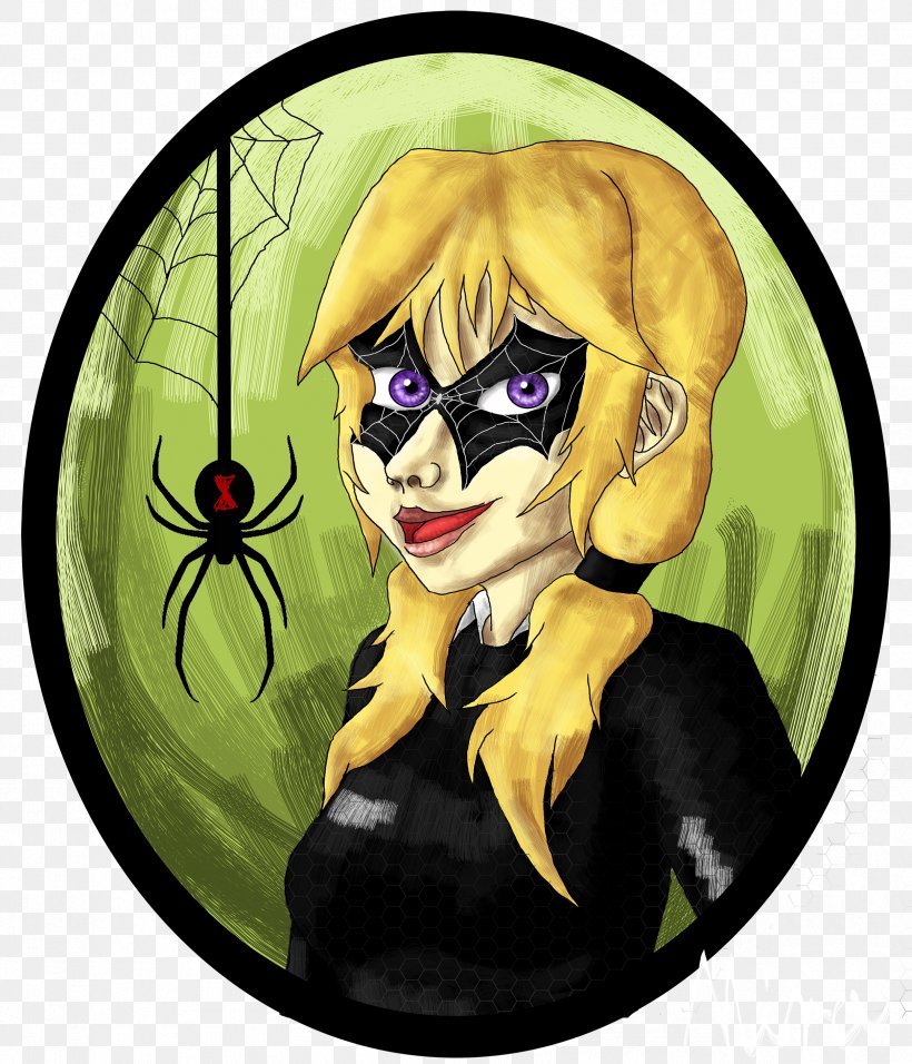 Plagg Adrien Agreste Black Widow Character Ladybug And The Wolf, PNG, 2421x2825px, Watercolor, Cartoon, Flower, Frame, Heart Download Free