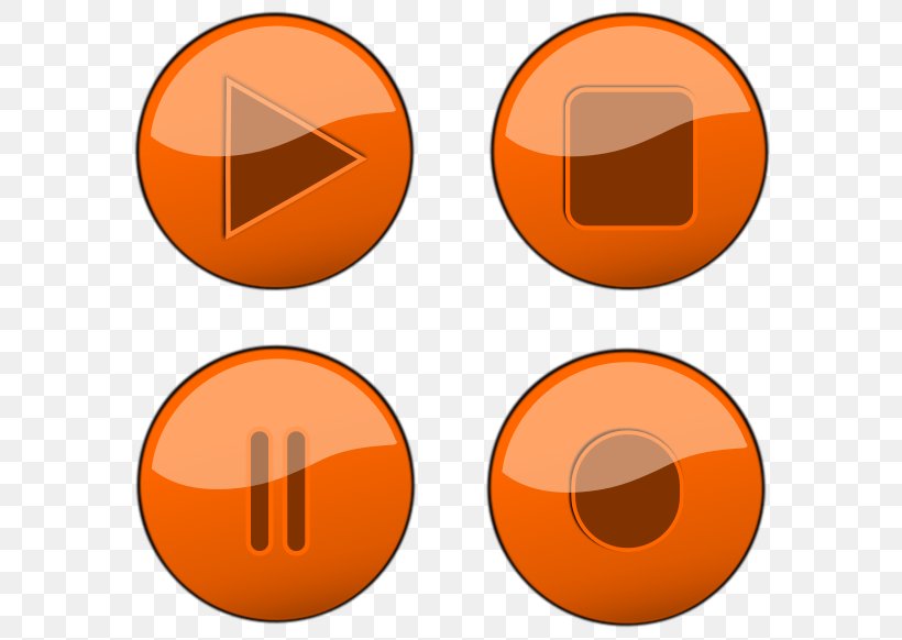 Button Clip Art, PNG, 600x582px, Button, Area, Computer Software, Free Content, Media Player Download Free