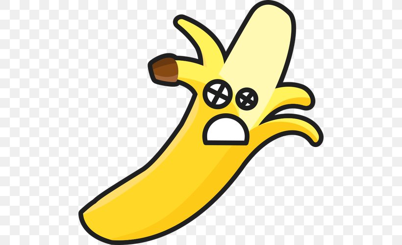 Banana Peel Sundae Clip Art, PNG, 500x500px, Banana, Area, Artwork, Banana Peel, Blog Download Free