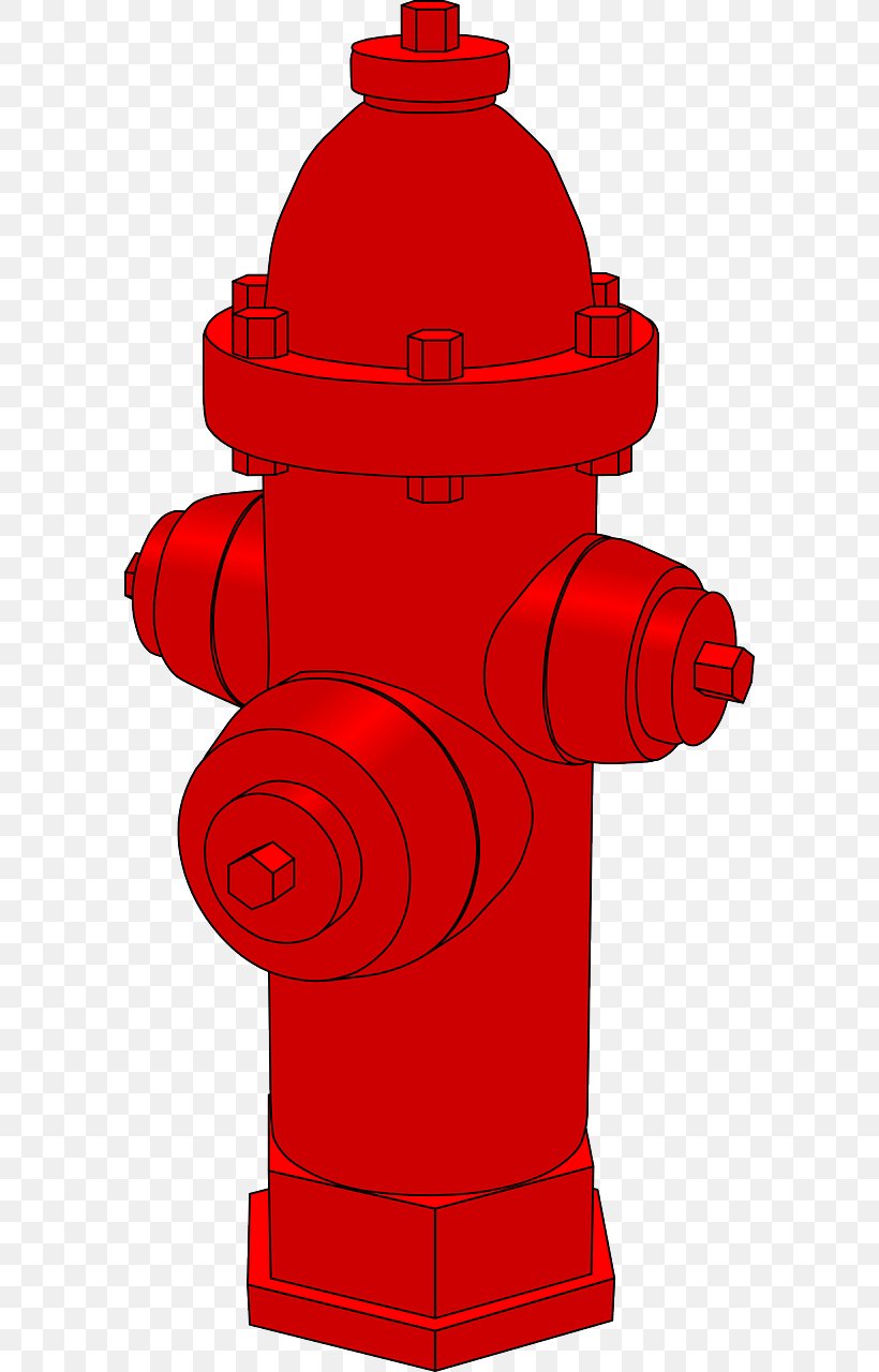 Clip Art Fire Hydrant Openclipart Firefighter Flushing