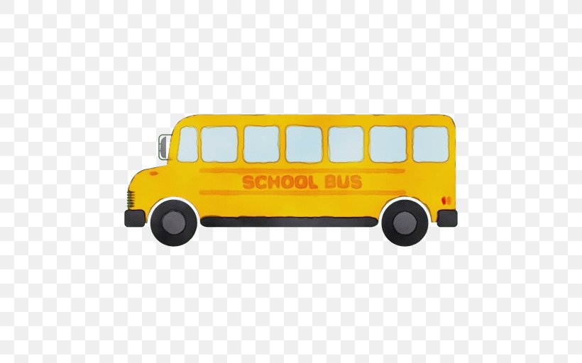 School Bus Drawing, PNG, 512x512px, Watercolor, Bus, Car, Drawing, Land Vehicle Download Free