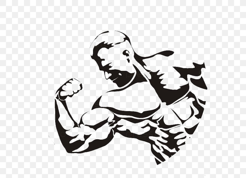 Visual Arts Silhouette Drawing Clip Art, PNG, 600x593px, Visual Arts, Arm, Art, Black And White, Bodybuilding Download Free